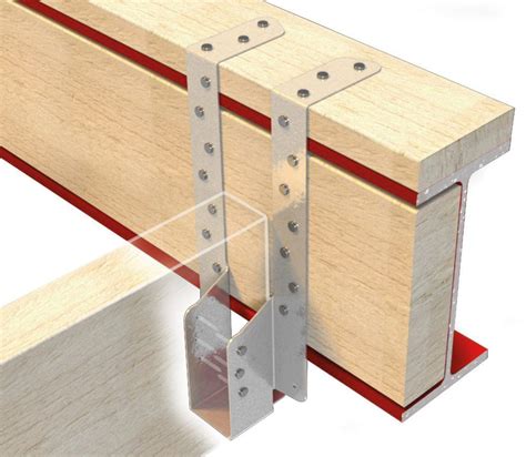 roof joist holder red metal l bracket|adjustable joist hangers.